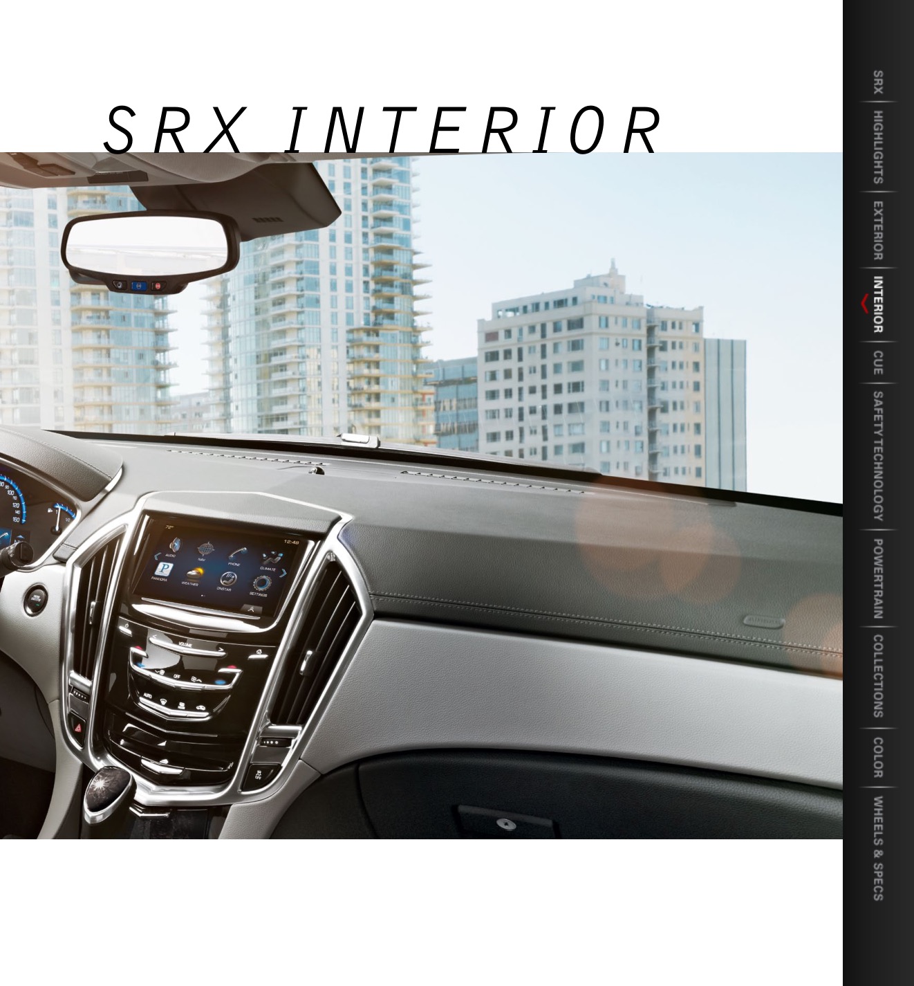 2013 Cadillac SRX Brochure Page 37